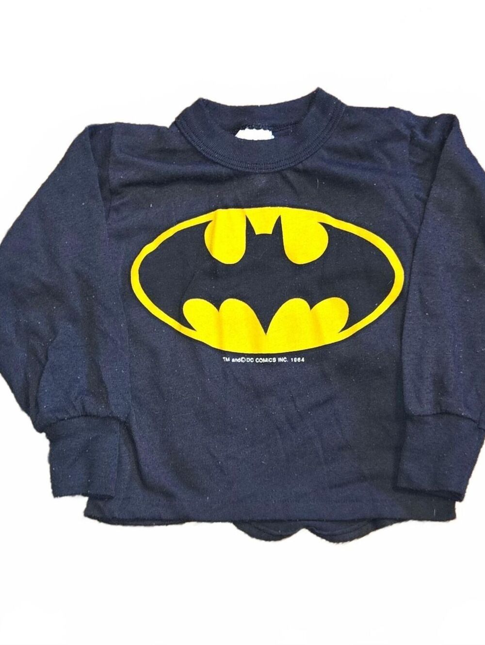 1980's DC Comics Batman Sleep Top With Cape 4T PCA Tag vintage